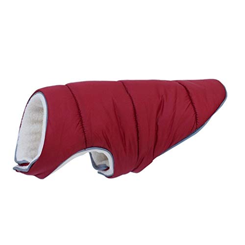 KKDIY 6XL Winter Reflective Fleece Pet Jacket Warme Hundekleidung Mantel für kleine mittelgroße Welpen Hündliche Bequeme Haustier Hund Kleidung Weste von KKDIY