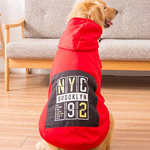 KKDIY Haustierprodukte Winterhundekleidung Haustierkleidung frische und atmungsaktive Hundepullover im Trendstil mittlere und große Hundekleidung für Hunde von KKDIY