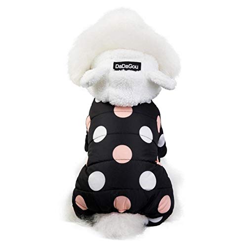 KKDIY Hundekleidung Wintermanteljacke für kleine Hunde Hoodies Haustierkleidung Welpen Outfits Warme Chihuahua Hundekleidung von KKDIY