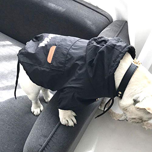 KKDIY Hundekleidung für kleine Hunde wasserdichte Jacke für Chihuahua-Regenmantel für French Bulldog Puppy Pet Costume für Yorkshire PC0908 von KKDIY