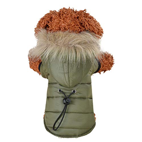 KKDIY Warme Hundekleidung für Haustier Hund Winterkleidung Baumwollkleidung für Hunde Verdickung Haustierprodukt Hunde Mantel Jacke Welpe Chihuahua 30 von KKDIY