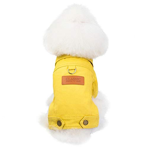 Winter Hund Jacke Welpen Kleidung Haustier Outfits Jeans Mantel Jeans Kostüm Chihuahua Pudel Bichon Süße Mode Haustier Kleidung von KKDIY