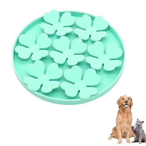 KKXXYQFC 2 Stück Schnupftabakpads für Hunde, Silikon-Schnupftabakpads für langsames Fressen, für Geruchstraining und langsames Fressen, Schnupftabakpads fördern die natürliche Nahrungssuche und von KKXXYQFC