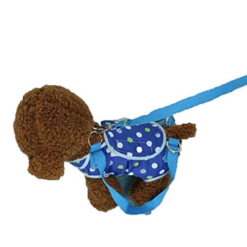 KKXXYQFC Haustiertrage-Rucksack für Hunde, vierbeinige Tragetasche, geeignet für kleine Hunde und Katzen, geeignet für die Haustierpflege, zum Spielen, tragbare Haustiertasche (Farbe: Blau, Größe: von KKXXYQFC