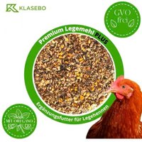 KLASEBO 25 kg Premium Legemehl PLUS mit Oregano - Geflügelfutter, Hühnerfutter, Gänsefutter, Entenfutter von KLASEBO