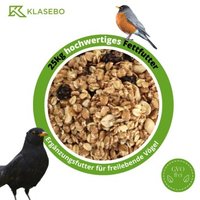 KLASEBO Fettfutter 25 kg, Vogelfutter, Streufutter, Wildvogelfutter, Wildvogelmischung von KLASEBO