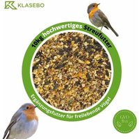 KLASEBO Streufutter 10 kg, Vogelfutter, Fettfutter, Wildvogelfutter, Wildvogelmischung von KLASEBO