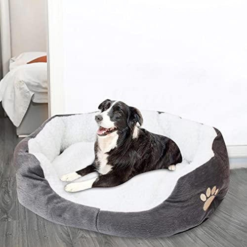 KLIEUWDBAARASRASJ 60# pet Plus Size Fashion Katzenbetten warmes weiches Fleece-Bett-Sofa für kleine große Katzen Zwinger Pet Kitten Dog House Products #2-B,L,China von KLIEUWDBAARASRASJ