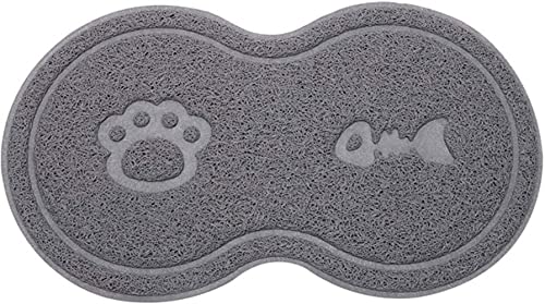 Pvc-Matte für Tiernahrung Wasserdichte rutschfeste Fütterungsmatte für Haustiere Pet Bowl-Matte, Katzen und Hunde Hochwertige, solide, niedliche Pvc-Matte für Tiernahrung Waterpr-A, USA von KLIEUWDBAARASRASJ