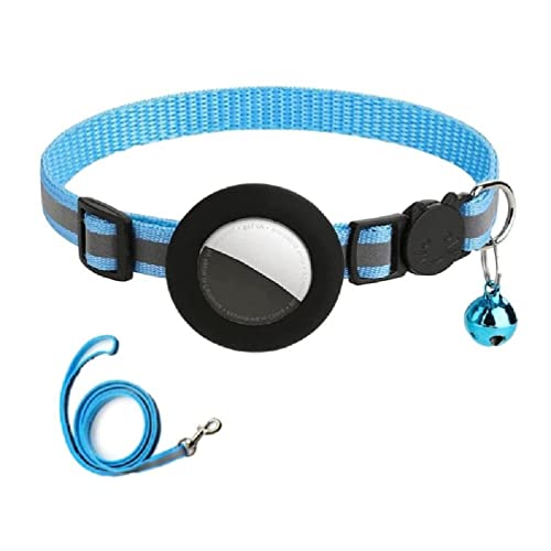 KLOVA Katzenhalsband Verstellbares Katzenhalsband Mit Reflektierendem Streifen Für Tracker Halter Hunde Nylonleine Heimtierbedarf von KLOVA