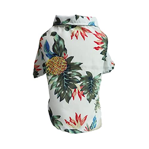 KLOVA Strand Welpen Shirts Coole Hundekleidung Hawaiianisches Hunde Shirt Strand Hunde Shirt Sommer Hunde Shirts Atmungsaktives Hunde Sommer T Shirt Strand Hunde Shirt von KLOVA