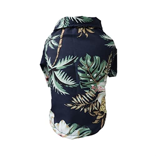 KLOVA Strand Welpen Shirts Coole Hundekleidung Hawaiianisches Hunde Shirt Strand Hunde Shirt Sommer Hunde Shirts Atmungsaktives Hunde Sommer T Shirt Strand Hunde Shirt von KLOVA