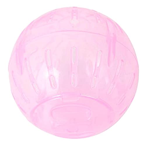 Kleine Haustiere Gymnastikball Zwerghamster Kunststoff Dämpfer Laufen Spinner Spielzeug für Junior Igel Mini Rennmäuse 4 Farben Hamster Laufrad von KLOVA