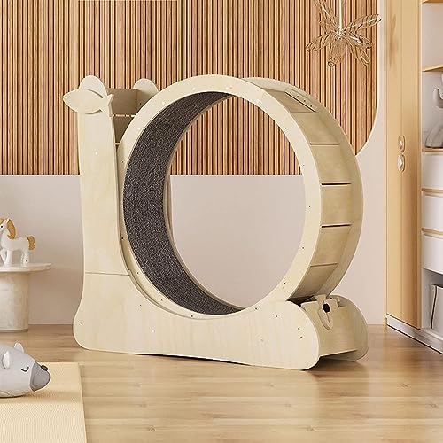 Tapis roulant Pour Chat Tapis roulant Pour animaux de compagnie Four Seasons Universel Fitness Griffe Chat Cadre d'escalade Muet Grand Cercle à Rouleaux von KLUFO