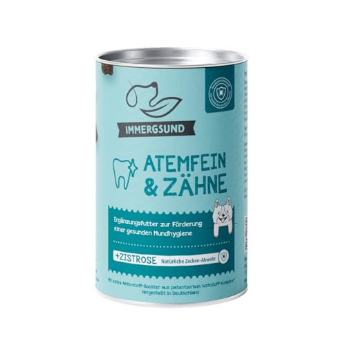 Funktions-Leckerli - Hund Zahnpflege Snacks 240g Atemfein & Zähne - Trainingssnacks für gesunde Zähne & Zahnfleisch - Hunde Zahnpflege zur Reduzierung von Mundgeruch + Aktivstoff-Booster von KNAUDER´S BEST