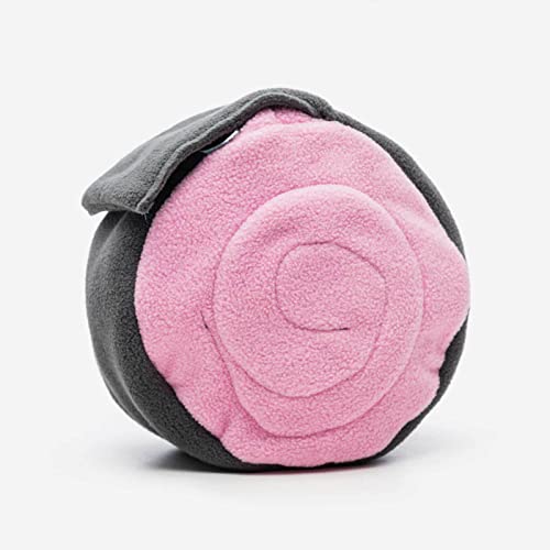 KNAUDER'S Best - Beschäftigung für Hunde auf 30x20cm - ROSA-HELLBLAU - interaktives Hundespielzeug für Suchspaß auf mehreren Seiten - Hundespielzeug aus 100% Polyester - Hundezubehör Made in Germany von KNAUDER´S BEST