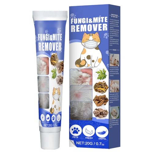 KOAHDE Haustier-Milben-Repellent-Creme,Haustier-Milben-Repellent-Creme,Grasmilben Sparset für Hunde,Anti Milben für Hund,Hautpflege Milben Hund Grasmilben Bekämpfen,Pet Mite Repellent Cream von KOAHDE