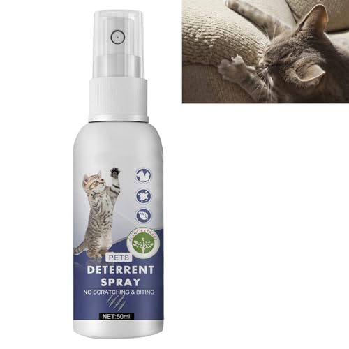 Kratzspray für Katzen, Amaro-Spray für Hunde zur Beendigung des Kauens, Anti-Kratz-Spray für Haustiere, Abwehrmittel für Katzen, Kratzspray für Katzen, Sofa, Anti-Mastikationsspray, 1 Stück von KOAHDE