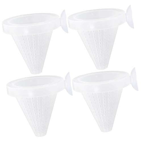 KOMBIUDA 4 Stück Futterbecher für Aquarien Kreative Futterstation mit Saugnäpfen und Langlebige Futterhilfe für Zierfische für Fütterung von Würmern und Futter Zubehör für Zufällige Farbe KOMBIUDA 4 Stück Futterbecher für Aquarien Kreative Futterstation mit Saugnäpfen und Langlebige Futterhilfe für Zierfische für Fütterung von Würmern und Futter Zubehör für Zufällige Farbe von KOMBIUDA