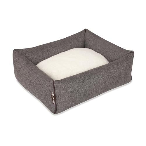 KONA CAVE® Large/XL Luxury Pet Bed für Hunde - Anspruchsvolle, schöne Stoffe in leuchtenden Farben und Mustern - Hochwertige Qualität - Für große und XL-Hunde von KONA CAVE