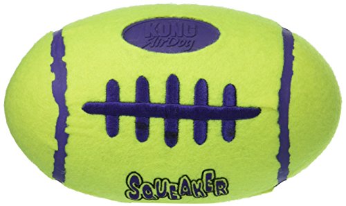 Flamingo Kong Airdog Squeaker Football 9.5 x 9.5 x 17 cm Geel von KONG