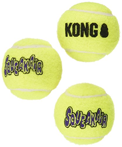 Kong Air DREI Small Breed Squeaker Tennisbälle, einen Artikel von KONG