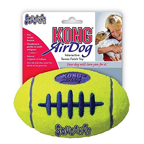 KONG Air Squeaker Football-Spiele für kleine Hunde von KONG