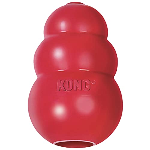 KONG – Classic Hundespielzeug, Robuster Naturkautschuk – Kauen, Jagen, Apportieren – Für Kleine Hunde von KONG