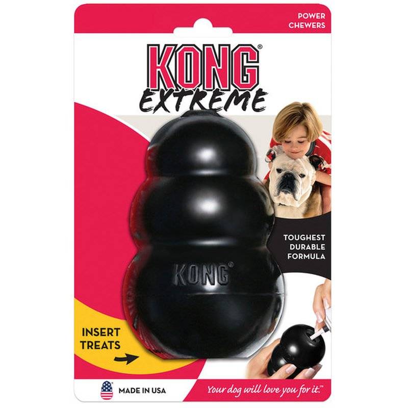 KONG Extreme schwarz - L 10 cm von KONG