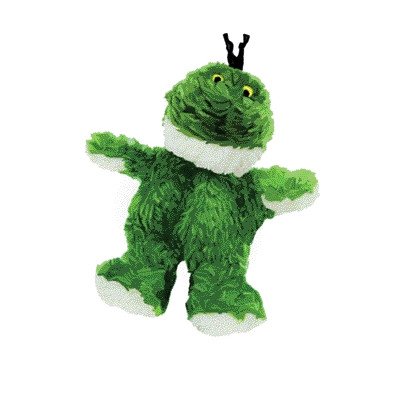 KONG Hundespielzeug Frosch, Plüsch, Größe XS, 10,2 cm, 6 Stück von KONG