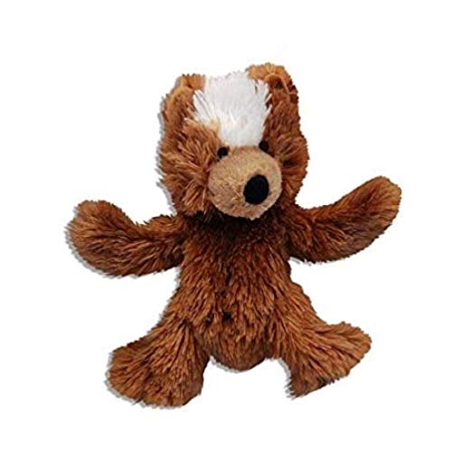 KONG Hundespielzeug Teddybär, Größe XS, 8,9 cm, 6 Stück von KONG