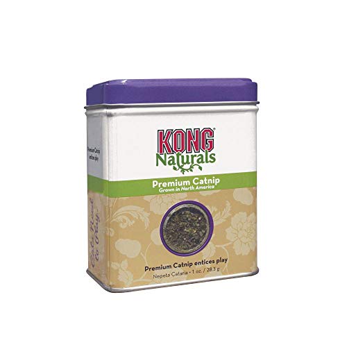 KONG – Naturals Premium Catnip – Premiumqualität aus Nordamerika – 28 g (1 oz) von KONG