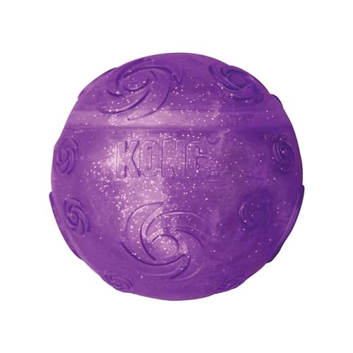 KONG SQUEEZZ Crackle Ball Large SPIELBALL Dia. 7,6 cm von KONG