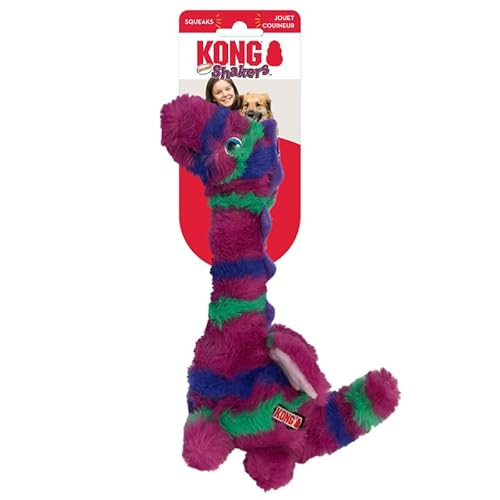 KONG Shakers Honkers Hundespielzeug Drache, Plüsch, klein von KONG