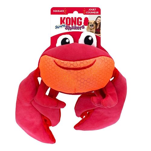 KONG Shimmy shakers Krab Rood von KONG