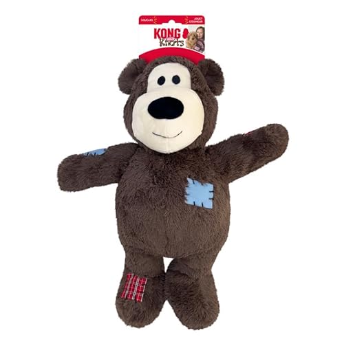 KONG Wild Knots Jumbo Bear Hundespielzeug, sortiert von KONG