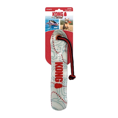 KONG Wild Shieldz Schwimmender Trainingsdummy (Größe M/L, Topo) von KONG