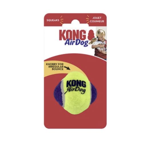 Kong Airdog Squeaker Knobby Bal-5X5X5 CM von KONG