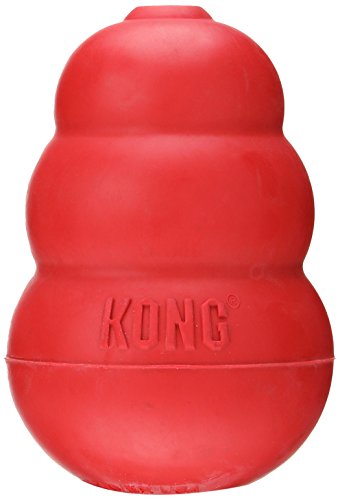 Kong Klassisches Hundespielzeug, Rot, Größe L von KONG