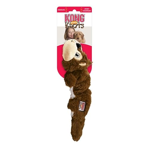 KONG Scrunch Knot Squirrel sml von KONG