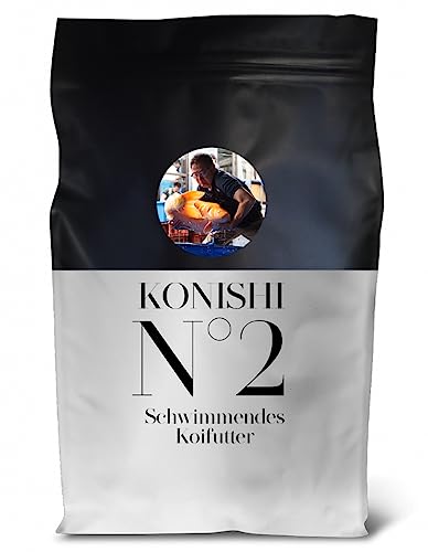 KONISHI Nr 2 Swim Neu Koifutter Fischfutter (1 x 5 kg) von KONISHI