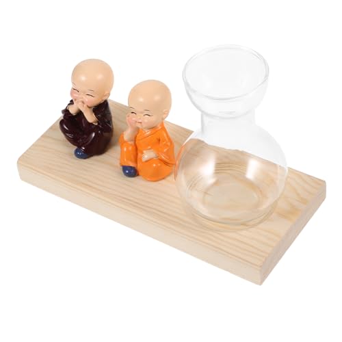 1 Set Hydroponische Vase Innentöpfe Für Pflanzen Vasen Innenpflanztöpfe Pflanzentöpfe Inneneinrichtung Behälter Topf Schreibtisch Propagation Station Glas Hänge Pflanzer KONTONTY von KONTONTY