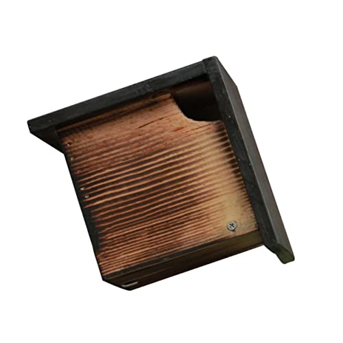 KONTONTY 1 Stück Holz Vogel Nest Outdoor Baum Montierter Vogelkäfig Einfache Papagei Inkubation Box von KONTONTY