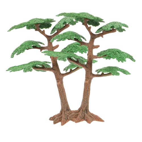 KONTONTY Modell Kleiner Baum für Sand Tisch Mini Bäume Szene Layout Modell Pflanze Modell Schmuck Landschaft von KONTONTY