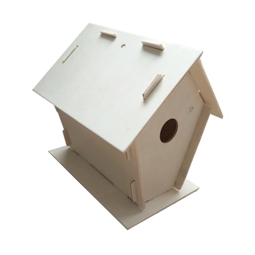 KONTONTY 3er Set DIY Schmuck Vogelhaus Aus Kreatives Vogelnest Für Garten Langlebige Gartendekoration Anhänger Für Vogelhaus Bastelset Für Kinder Und Erwachsene von KONTONTY