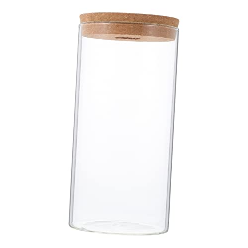 KONTONTY Glas Pflanzen Container Terrarium Zylinder Multi-funktionale Landschaft Flasche Wohnkultur Moos von KONTONTY