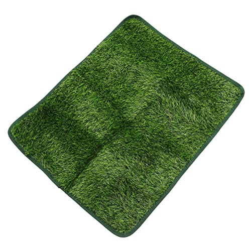 KONTONTY Haustiermatte Hundegras Pet Pinkelmatte Käfig Pet Pee Matte Wehe Dekor PIPI-Pads Für Hunde Klein Hund Pinkelt Gras Welpen-PIPI-Pads Für Kleine Hunde Draussen Grasauflage Sport von KONTONTY