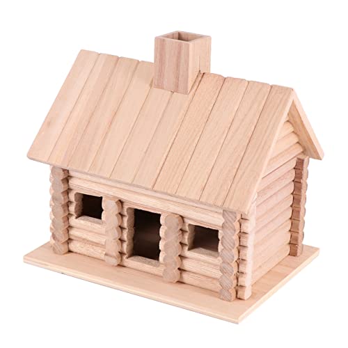 KONTONTY Kreatives Vogelhaus Für Garten & Balkon Rustikales Vogelnest Aus Zur Dekoration Im Freien Ideales Accessoire Für Outdoor Vögel Holzfarbe von KONTONTY