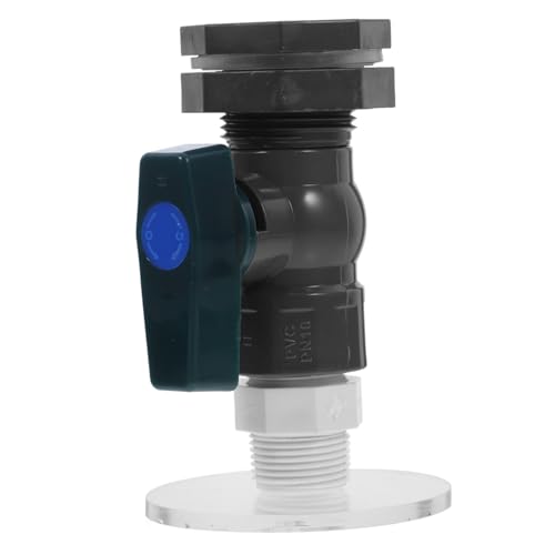 KONTONTY Regentonnen Wasserhahn Set Mit Adapter Für Wasserbehälter Einfach Zu Installierendes Regenfass Spigot Kit Mit Für Garten Und Aquarien Inkl PVC Beutel Und von KONTONTY