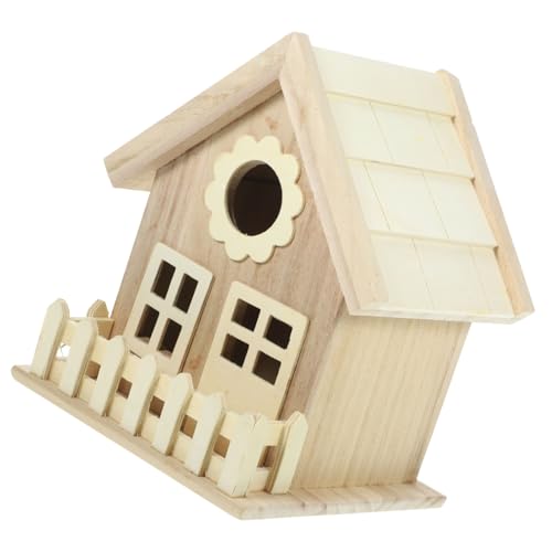 KONTONTY Hängt Vogel Nistplatz Vogelhaus Große Vogel Kit Trog Stand Stick Vogel Zufällige Stil von KONTONTY